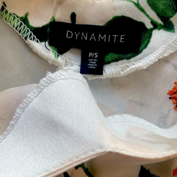 Dynamite floral camisole. Size Small - Picture 5 of 5